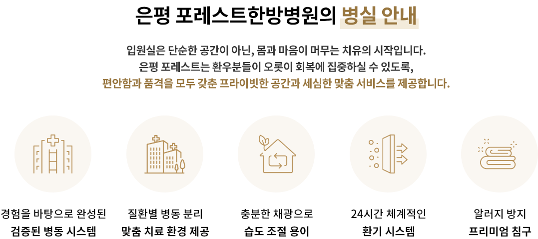 은평 병실안내